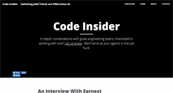 Desktop Screenshot of codeinsider.us